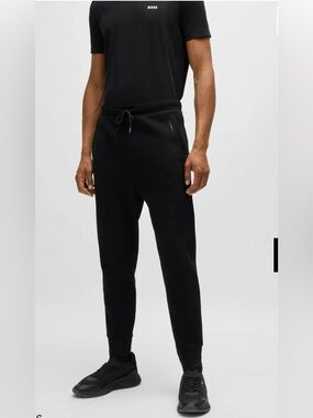 NWT! BOSS Black Men's Hadiko Mirror Joggers